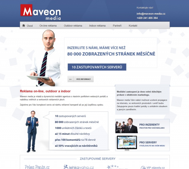 Firemní prezentace Maveon media